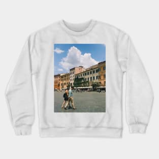 Couple in Rome - Remix Crewneck Sweatshirt